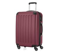 Hauptstadtkoffer Spree - Mittelgroßer Hartschalenkoffer, TSA, 4 Rollen, Koffer, Trolley, Rollkoffer, Reisekoffer, Volumenerweiterung, 65 cm, 74 Liter, Burgund