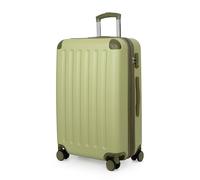 HAUPTSTADTKOFFER Spree - Mittelgroßer Hartschalenkoffer, TSA, 4 Rollen, Koffer, Trolley, Rollkoffer, Reisekoffer, Volumenerweiterung, 65 cm, 74 Liter, Kiwi