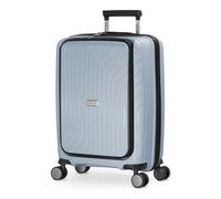 Hauptstadtkoffer TXL - Handgepäck 55 x 40 x 23 cm mit Laptopfach, TSA, Hartschalen Trolley, Leichter Bordkoffer 4 Doppel-Rollen, 55 cm, 40 L, Iceblue
