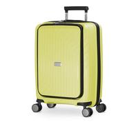 Hauptstadtkoffer TXL Handgepäck Koffer 55x40x23 cm mit Laptopfach, TSA Schloss, Hartschalen Trolley, 4 Doppelrollen, Leicht 2,4 kg, Kabinenkoffer Bordgepäck 42L Reisekoffer, Lime