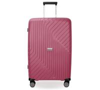 Hauptstadtkoffer TXL Mittelgroßer Hartschalenkoffer 66 cm, TSA Schloss, Reisekoffer aus Polypropylen, 4 Rollen Trolley, extra leicht 2,8 kg, Volumenerweiterung, Koffer 73L, Berry