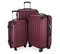 Spree - 3er Koffer-Set Hartschale Burgund matt, TSA, (55cm, 65cm & 75cm), 259 Liter Burgund