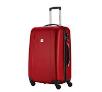 Hauptstadtkoffer - Wedding - Hartschalenkoffer Trolley Rollkoffer Reisekoffer, TSA, Doppelrollen, 65 cm, 71 Liter, Rot