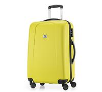 Hauptstadtkoffer - Wedding - Hartschalenkoffer Trolley Rollkoffer Reisekoffer, TSA, Doppelrollen, 65 cm, 71 Liter, Gelb