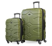 X-Kölln - Koffer-Set Hartschale Olivegrün matt, TSA Olive