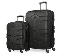 HAUPTSTADTKOFFER - X-Kölln - 2er Koffer-Set Trolley-Set Rollkoffer Reisekoffer, TSA, (S & L)