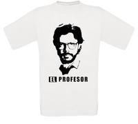 Haus Casa des de Money Geldes Papel Heist Profesor T-Shirt (S)