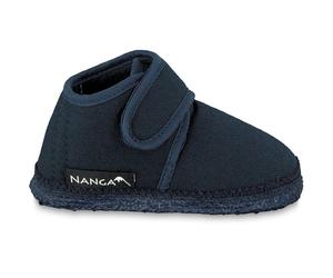 Hauschuhe Klett Naturkautschuk dunkelblau 20