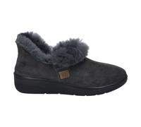 Josef Seibel Damen Pantoffeln Tara 03, Frauen Hausschuhe,Weite H (Weit),Schlupfschuhe,schluepfschuhe,Slip-ons,Mules,anthrazit,36 EU