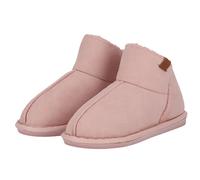 Hausschuh APOLLO "KINDER BOOTS", Mädchen, Gr. 27/28, pink, Obermaterial: 100% Polyester, unifarben, Schuhe Hausschuh, mit Ziernähten (12519459-27) pink