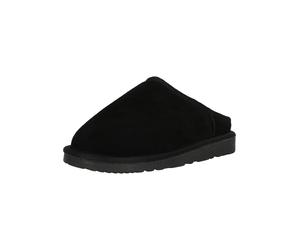 Hausschuh ATHLECIA "Aditi", Damen, Gr. 40, schwarz, Leder, Schuhe Hausschuh, im kuscheligen Design (59059626-40) schwarz