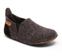 Hausschuh BISGAARD "sailor wool", Mädchen, Gr. 30, grau (dunkelgrau), Leder, Wolle, Schuhe Hausschuh, Kindergartenschuh mit Lammwolle, Größenschablone zum Download (29590915-30) dunkelgrau