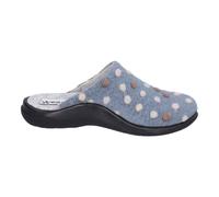 Hausschuh blau-multi - Gr. - 36