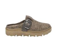 Hausschuh braun-kombi - Gr. - 41