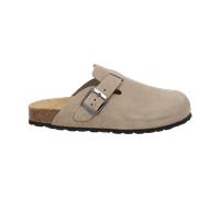 Hausschuh CMP "NAVARRO WMN SLIPPERS", Damen, Gr. 42, beige (sesamo), Leder, Schuhe Hausschuh (64228868-42) sesamo
