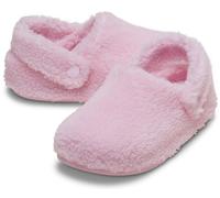 Hausschuh CROCS "Kids' Classic Cozzzy Slipper", Kinder, Gr. 38, rosa, Croslite™, Textil, Schuhe Hausschuh, Pantoffel, Clog mit Filzwolle (82565261-38) rosa