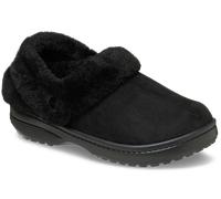 Crocs Hausschuhe Cls Unfurgettable Sueded Clog in Schwarz 36 / 37