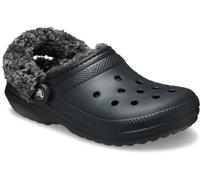 Hausschuh CROCS "Unisex Classic Fleece Lined Clog", Damen, Gr. 41, schwarz, Croslite™, Schuhe Hausschuh, Clog, Pantoffel mit Warmfutter (51872434-41)