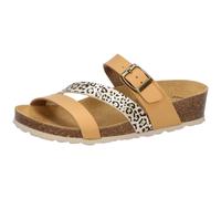 Hausschuh Damen braun LICO Natural Glitter - Braun / 39