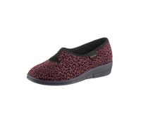 Hausschuh FISCHER, Damen, Gr. 42, rot, Textil, Basic, Schuhe Hausschuh (75138729-42) rot