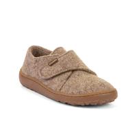 Hausschuh FRODDO "BAREFOOT WOOLY", Kinder, Gr. 31, beige, Wolle, Basic, Schuhe, Klettschuh, Kindergartenschuh mit Wollfutter (63067750-31) beige