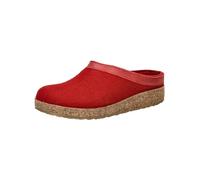 Hausschuh HAFLINGER "Haflinger Hausschuhe Filz", Damen, Gr. 39, rubinrot, Filz, Schuhe Hausschuh (43622637-39) rubinrot