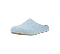 Hausschuh HAFLINGER "Haflinger Hausschuhe Filz", Damen, Gr. 42, blau, Schuhe Hausschuh (79425648-42) blau