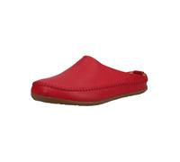 Hausschuh HAFLINGER "Haflinger Hausschuhe Leder", Herren, Gr. 44, rot, Leder, Schuhe Hausschuh (19714566-44) rot