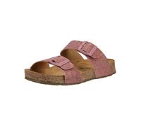 Hausschuh HAFLINGER "Haflinger Hausschuhe Leder", Herren, Gr. 38, rosa, Leder, Schuhe Hausschuh (69487523-38) rosa