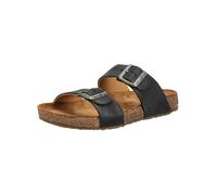 Hausschuh HAFLINGER "Haflinger Hausschuhe Leder", Herren, Gr. 39, schwarz, Leder, Schuhe Hausschuh (98070506-39) schwarz