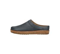 Hausschuh HAFLINGER "Haflinger Hausschuhe Leder", Herren, Gr. 44, grau, Leder, Schuhe Hausschuh (85982369-44) grau