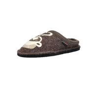 Hausschuh HAFLINGER "Haflinger Hausschuhe Wolle", Damen, Gr. 46, braun, Textil, Schuhe Hausschuh (65669209-46) braun