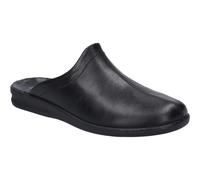 Josef Seibel Herren Pantoffeln Belfort 450, Männer Hausschuhe,Weite G (Normal),schlapfen,drinnen,daheim,zuhause,bequem,schwarz,46 EU