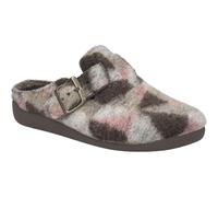 Hausschuh JOSEF SEIBEL "Cara 01, beige-multi", Damen, Gr. 39, beige (beige, multi), Obermaterial: 100% Textilmaterial TEXMAT., Schuhe Hausschuh (64314527-39) beige, multi