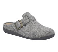 Hausschuh JOSEF SEIBEL "Cara 01, grau", Damen, Gr. 38, grau, Obermaterial: 100% Textilmaterial TEXMAT., Schuhe Hausschuh (11161157-38) grau