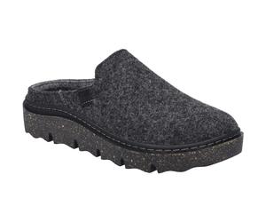 Hausschuh JOSEF SEIBEL "Carmaux 01, anthrazit", Damen, Gr. 39, grau (anthrazit), Obermaterial: 100% Textilmaterial TEXMAT., Schuhe Hausschuh (23507164-39) anthrazit