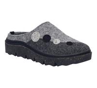 Josef Seibel Damen Pantoffeln Carmaux.04,Weite G (Normal),Wechselfußbett,Backless Slipper,Gartenschuhe,Puschen,anthrazit-Multi,38 EU