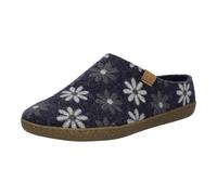 Hausschuh JOSEF SEIBEL "Jill 14, dunkelblau", Damen, Gr. 37, blau (dunkelblau), Obermaterial: 100% Textilmaterial TEXMAT., Schuhe Hausschuh (83860321-37) dunkelblau