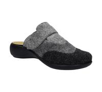 Hausschuh JOSEF SEIBEL "Korsika 308, anthrazit-multi", Damen, Gr. 39, grau (anthrazit, multi), Obermaterial: 100% Textilmaterial TEXMAT., Schuhe Hausschuh (74951740-39) anthrazit, multi