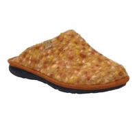 Hausschuh JOSEF SEIBEL "Lille 09, orange-multi", Damen, Gr. 42, orange (orange, multi), Obermaterial: 100% Textilmaterial TEXMAT., Schuhe Hausschuh (70267845-42) orange, multi