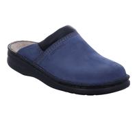 Hausschuh JOSEF SEIBEL "Maxime 70, blau-kombi", Damen, Gr. 41, blau (blau, kombi), Obermaterial: 100% Rindsleder Leather cow., Schuhe Hausschuh (14989117-41) blau, kombi