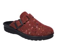 Hausschuh JOSEF SEIBEL "Metz 390, carmin-multi", Damen, Gr. 39, rot (carmin, multi), Obermaterial: 100% Textilmaterial TEXMAT., Schuhe Hausschuh (33558162-39) carmin, multi