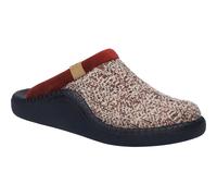 Hausschuh JOSEF SEIBEL "Monaco D 01, bordeaux-kombi", Damen, Gr. 38, rot (bordeaux, kombi), Obermaterial: 80% Rindsleder Leather cow. 20% Textilmaterial TEXMAT., Schuhe Hausschuh (57327924-38) bordeau