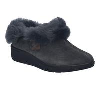 Hausschuh JOSEF SEIBEL "Tara 04, anthrazit", Damen, Gr. 37, grau (anthrazit), Obermaterial: 100% Lammfell LF., Schuhe Hausschuh (76508843-37) anthrazit