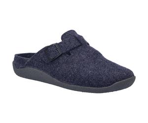 Hausschuh JOSEF SEIBEL "Vince 05, dunkelblau", Herren, Gr. 47, blau (dunkelblau), Obermaterial: 100% Textilmaterial TEXMAT., Schuhe Hausschuh (28641636-47) dunkelblau