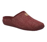Hausschuh JOSEF SEIBEL "Vinny 01, bordeaux-kombi", Damen, Gr. 36, rot (bordeaux, kombi), Obermaterial: 80% Rindsleder Leather cow. 20% Textilmaterial TEXMAT., Schuhe Hausschuh (83842869-36) bordeaux,