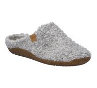 Hausschuh JOSEF SEIBEL "Vinny 03, hellgrau", Damen, Gr. 44, grau (hellgrau), Obermaterial: 100% Textilmaterial TEXMAT., Schuhe Hausschuh (72897859-44) hellgrau