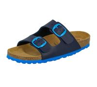 Hausschuh Jungen Schnallen blau LICO Bioline Kids - Blau / 36