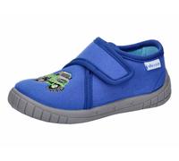 Lico Cookie Boy Hausschuh, Blau/Grau/Lemon, 25 EU