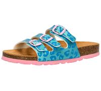 Hausschuh LICO "Pantolette Bioline Kids", Mädchen, Gr. 31, blau, Synthetik, Schuhe Hausschuh (68072813-31) blau